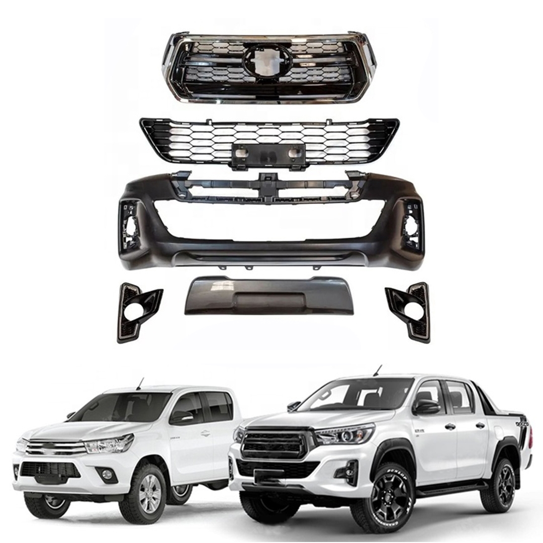 Toyota Hilux Revo 2016-2020 için 2021+ Rocco Dönüşüm (Full Facelift) 2