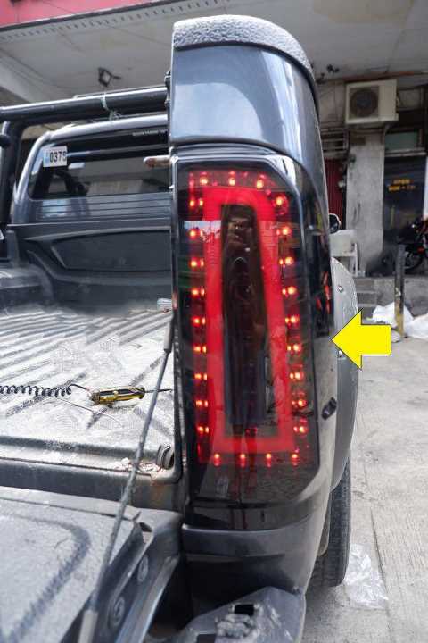 Toyota Hilux Vigo (2012-2015) İçin Uyumlu LED Stop - Dizayn A 2