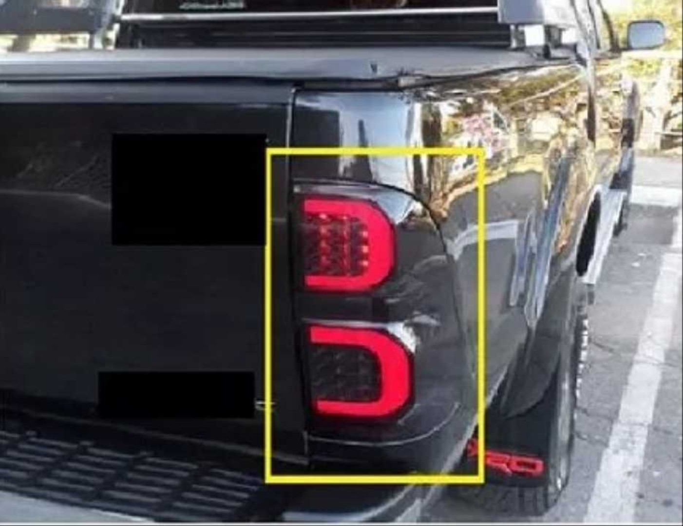 Toyota Hilux Vigo (2012-2015) Uyumlu Smoke LED Stop - Dizayn B 5