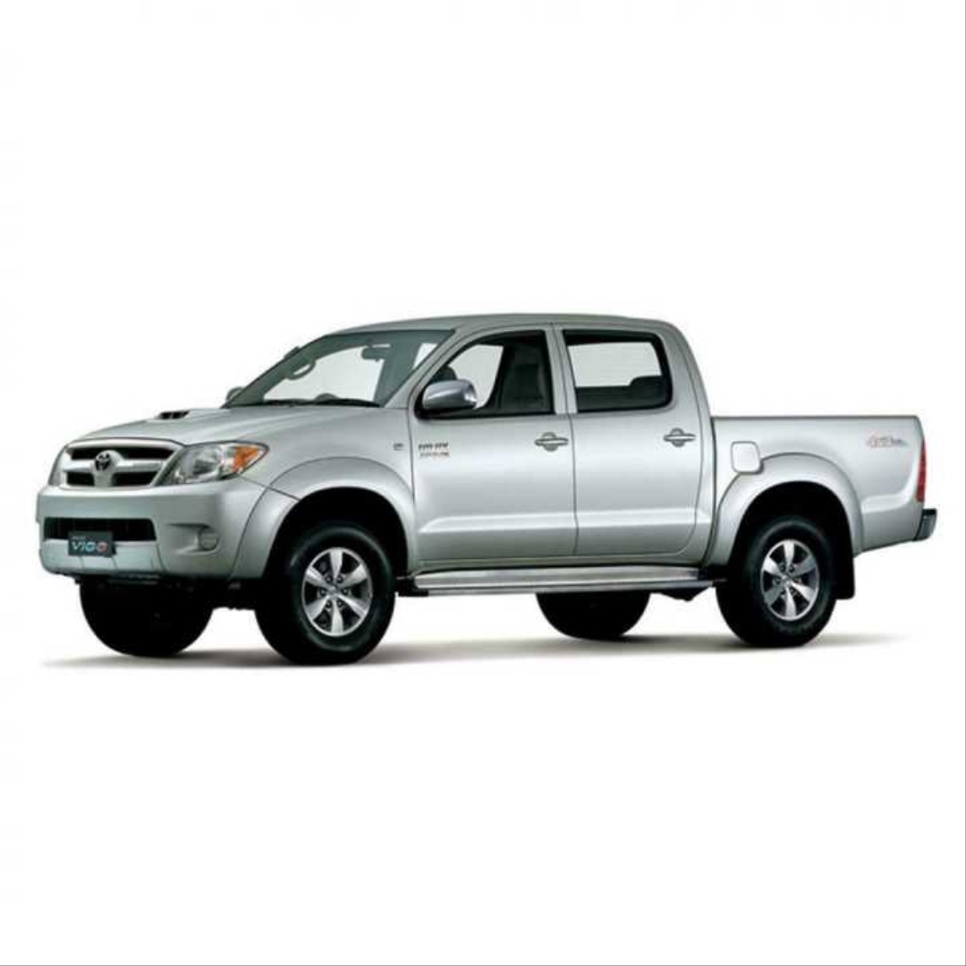 Toyota Hilux Vigo 2012-2015 İçin Uyumlu Kapı Kolu İç Kaplama Siyah 5