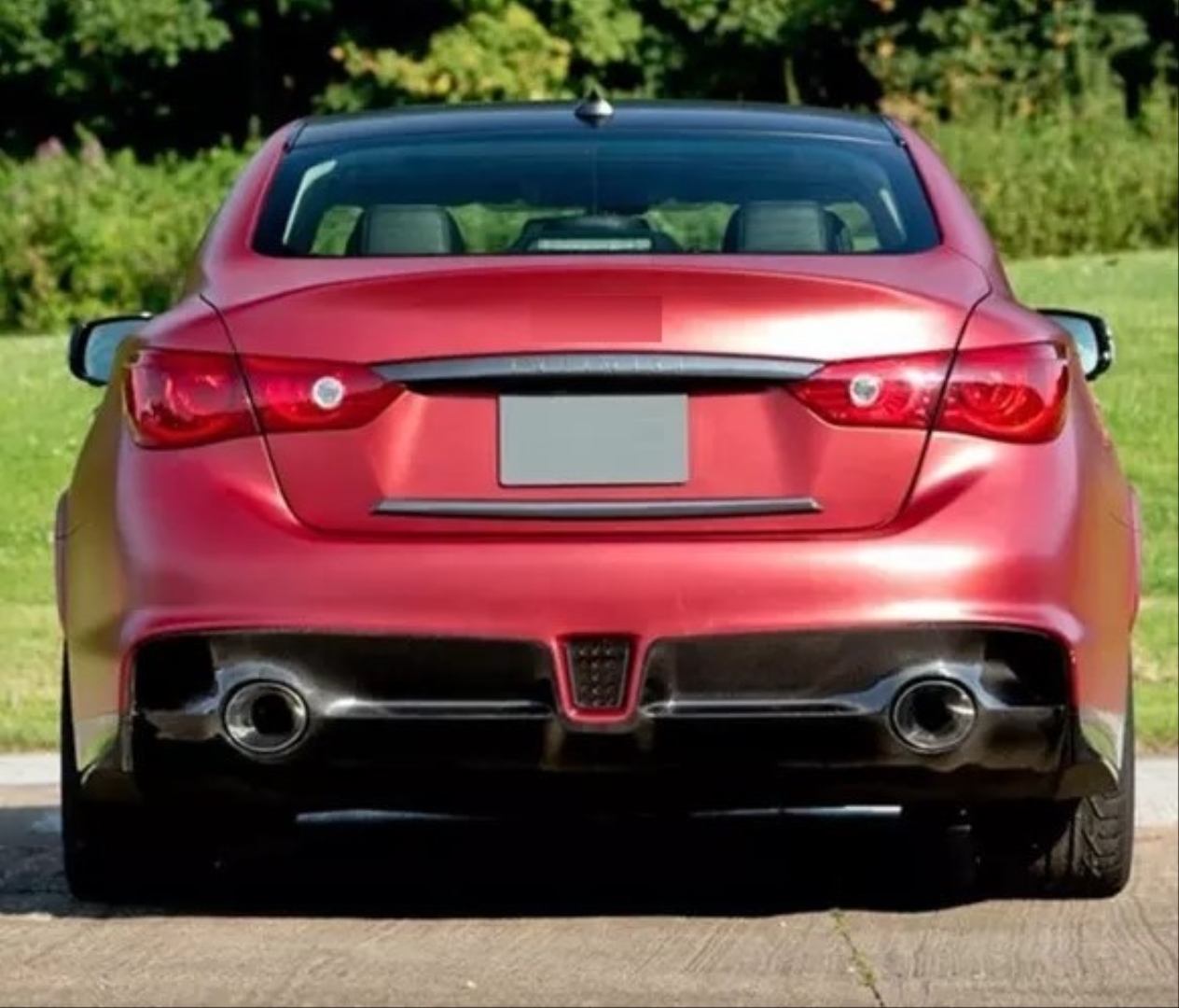 Infiniti Q50 2014-2017 için Eau Rogue Body Kit 4