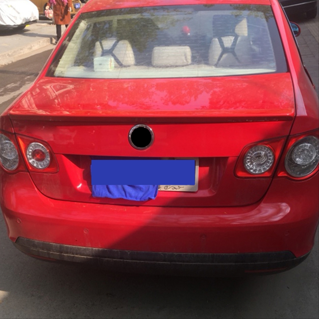 Volkswagen Jetta 2006-2012 İçin Spoiler - Piano Black 4