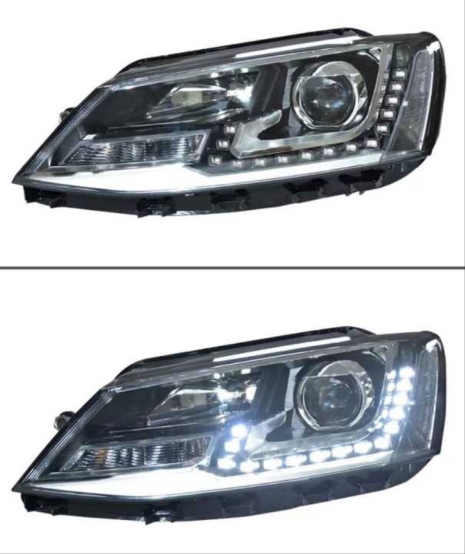 Volkswagen Jetta 2011-2018 Uyumlu Highline LED Far (Halojen Far İçin) 2