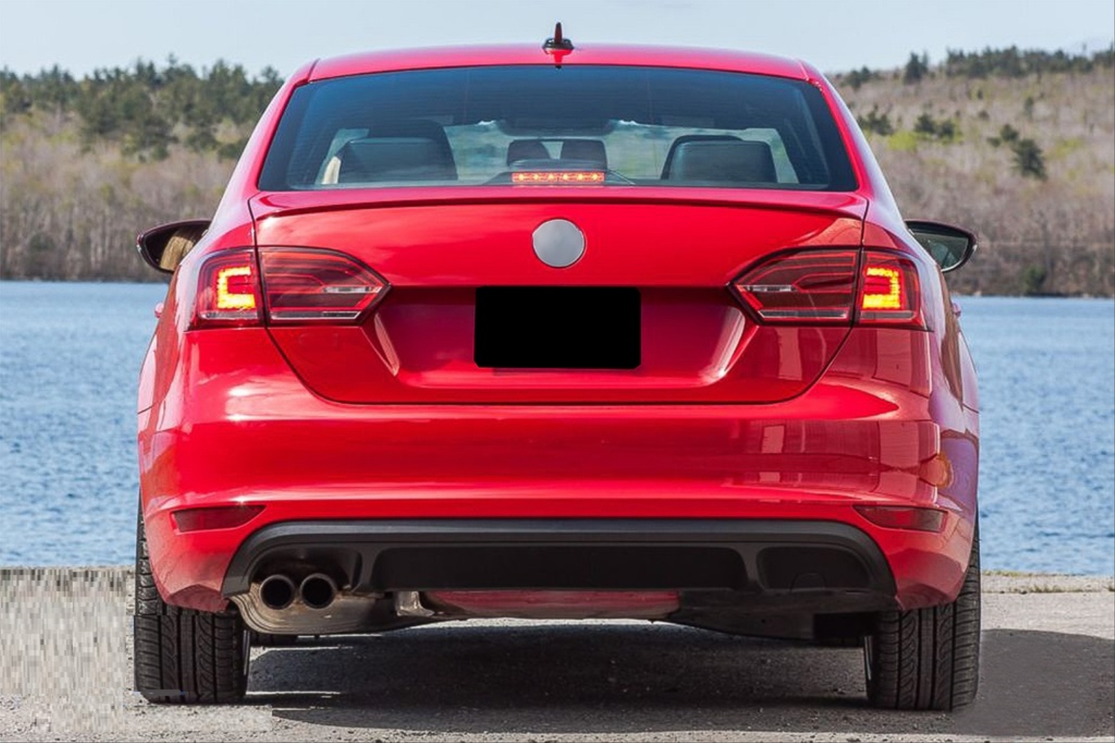 Volkswagen Jetta 2012-2015 için GLI Difüzör 2
