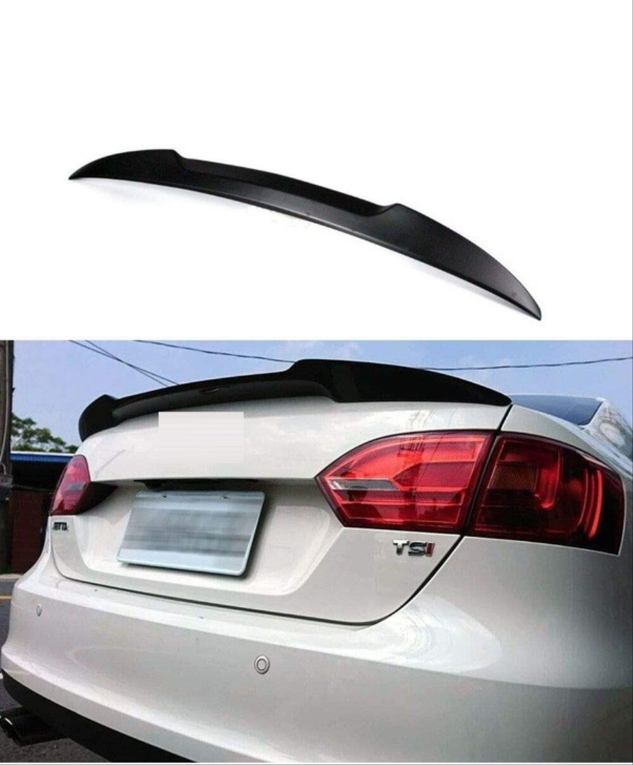 Volkswagen Jetta 2012-2018 için M4 Spoiler - Piano Black 3