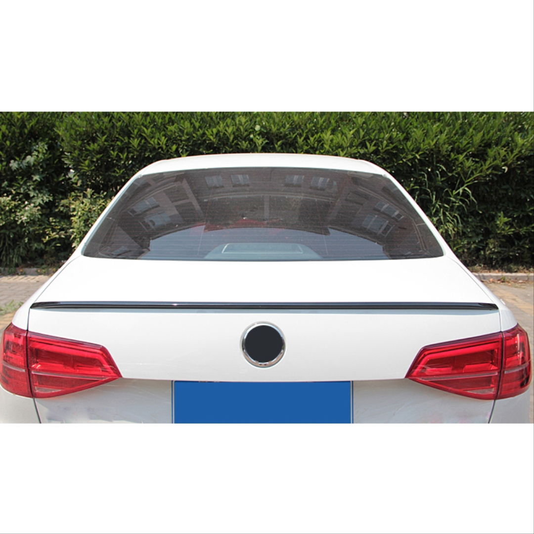 Jetta 2012-2018 için Uyumlu Wing Spoiler - Piano Black 4