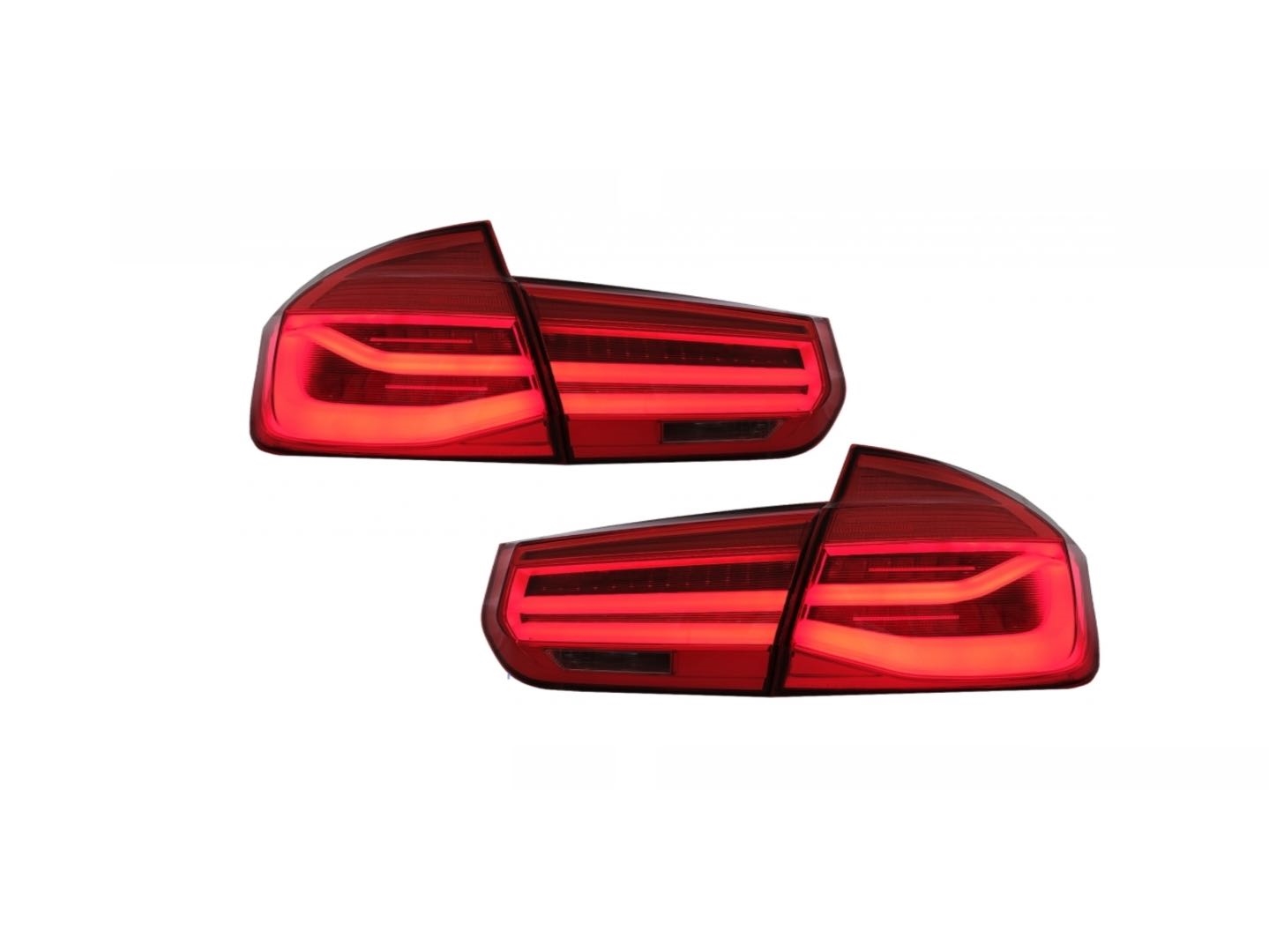 BMW 3 Serisi F30 F35 (2012-2015) için Uyumlu LCI Görünüm LED Stop - Kırmızı 2