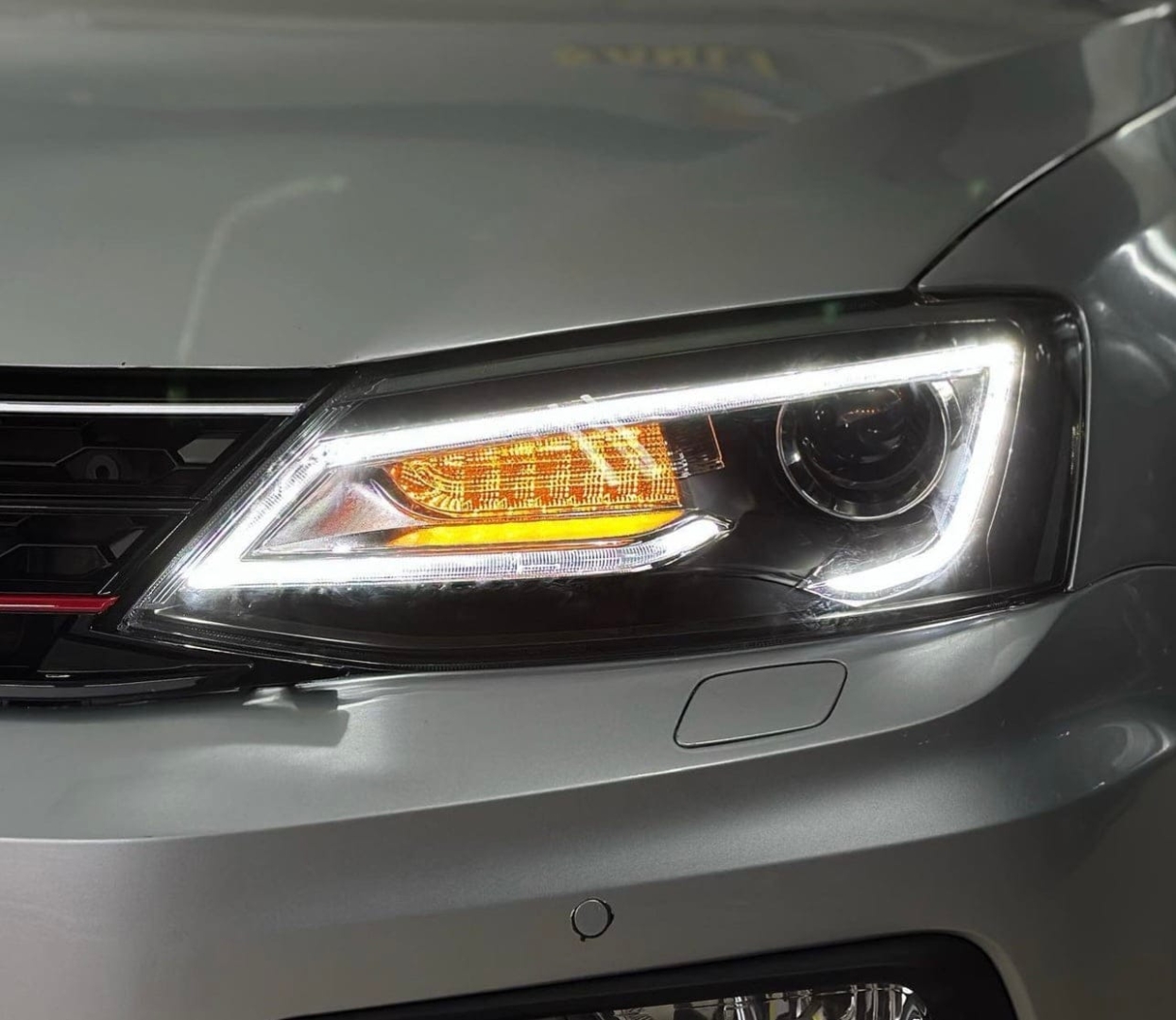 Jetta İçin Uyumlu Audi Dizayn LED Far 2