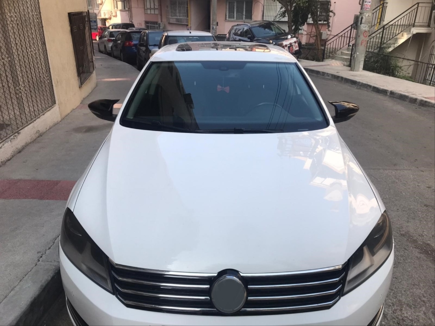 Volkswagen Jetta 2012-2018 İçin Uyumlu Ayna Kapağı Piano Black 4