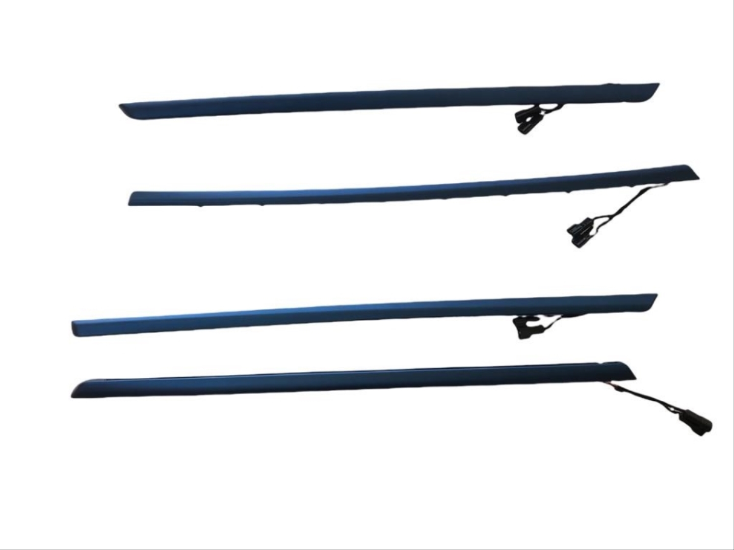 BMW 3 Serisi F30 İçin Uyumlu Ambians Set (Klim Panel ve Kapılar) - Mavi Renk 4