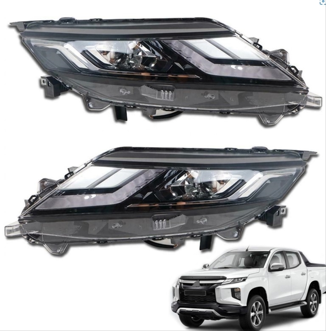 Mitsubishi L200 2019+ İçin Uyumlu LED Far Yükseltme (Halonjen Farlı Model İçin) 2