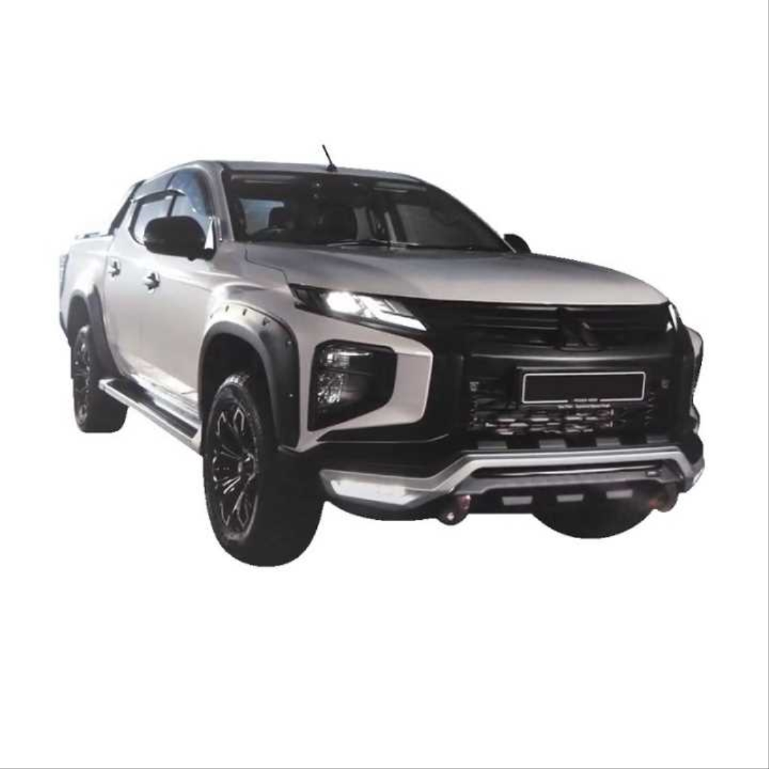 Mitsubishi L200 2019+ Ön Tampon Koruma (LED'li) 3