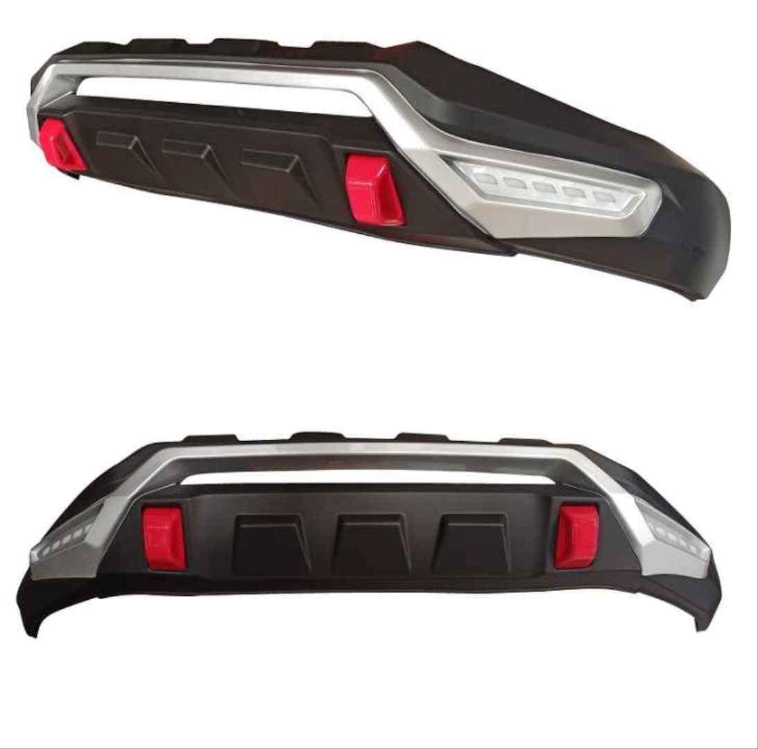 Mitsubishi L200 2019+ Ön Tampon Koruma (LED'li) 4