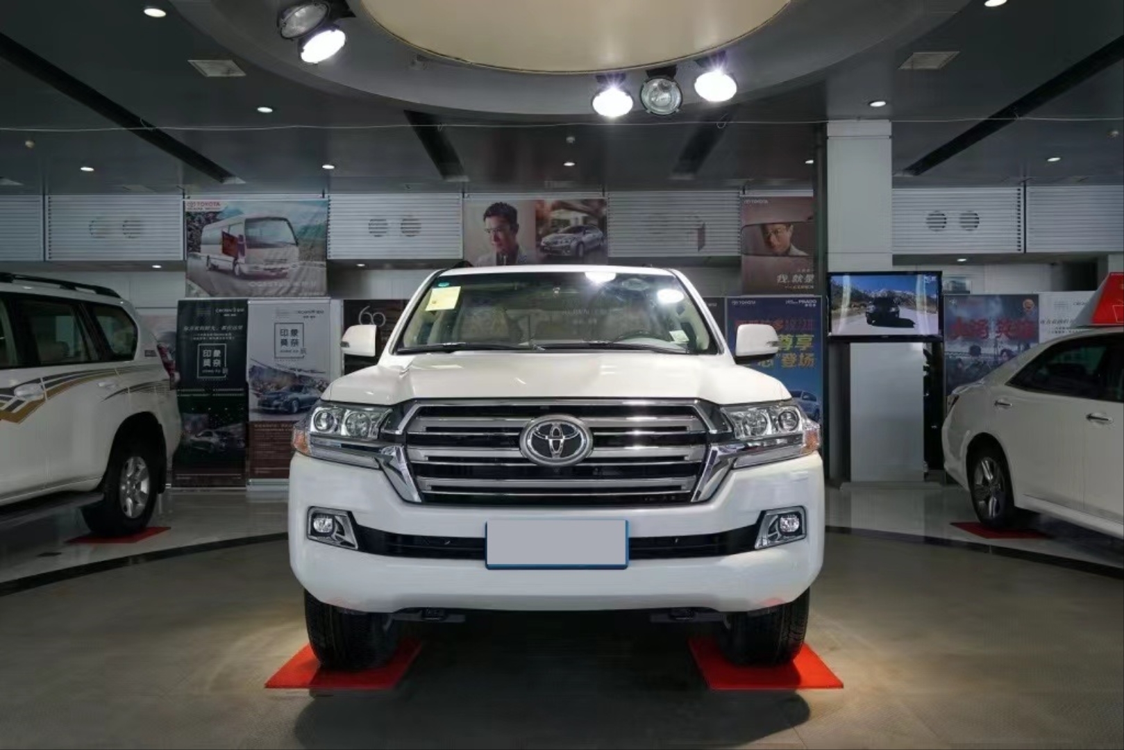 Toyota Land Cruiser 2008-2015 için Facelift Body Kit (2016+ için Uyumlu Görünüm) 2