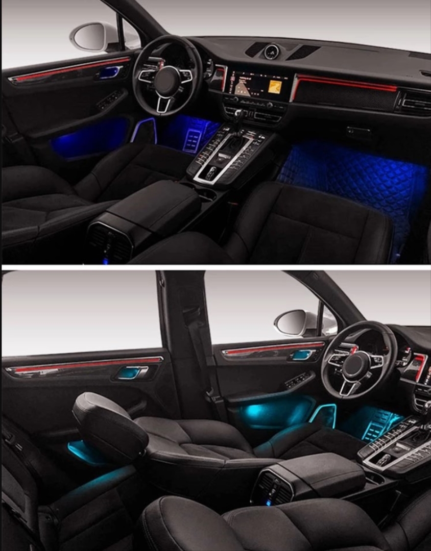 Porsche Macan 2014-2016 İçin Uyumlu Ambians Aydınlatma Seti 2