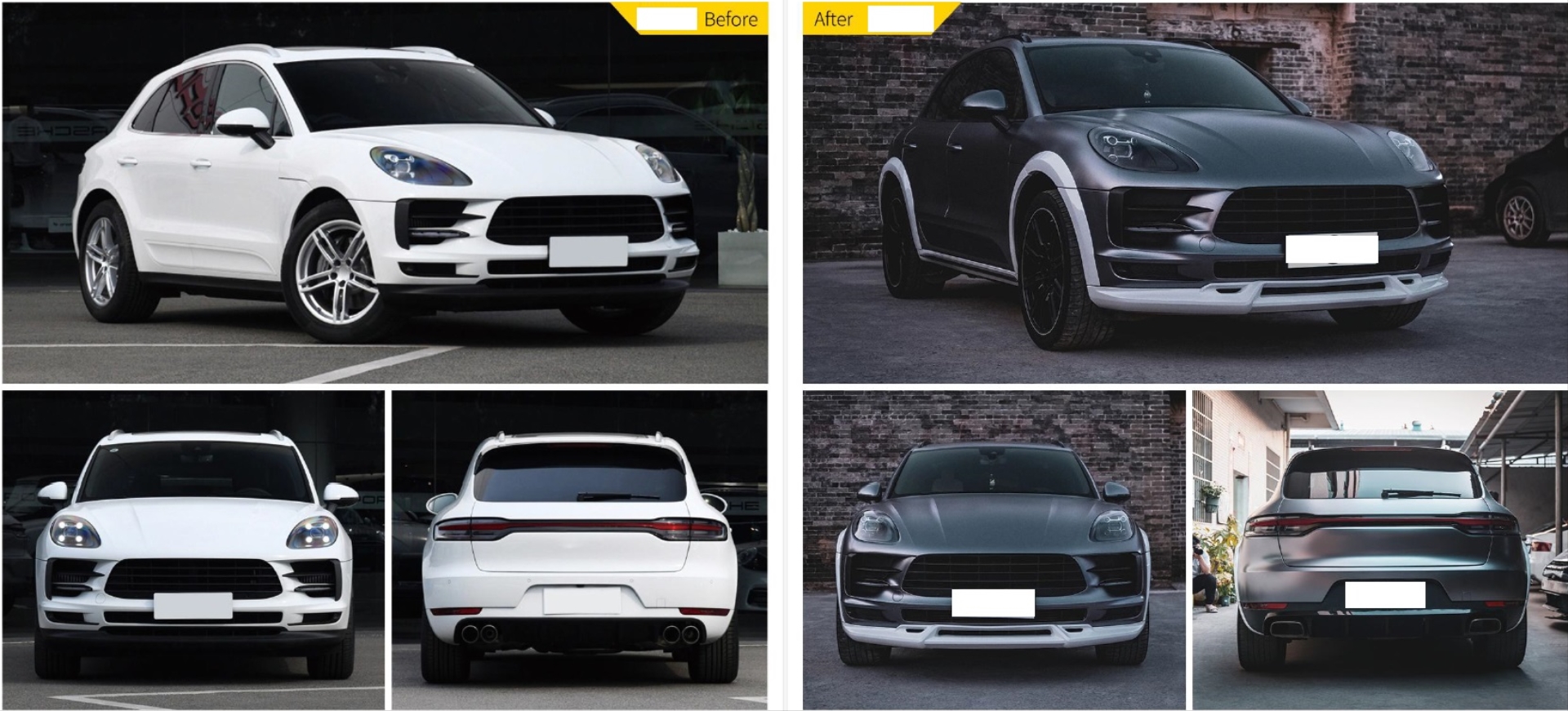 Porsche Macan 2018+ Semi Wide Body Kit 2