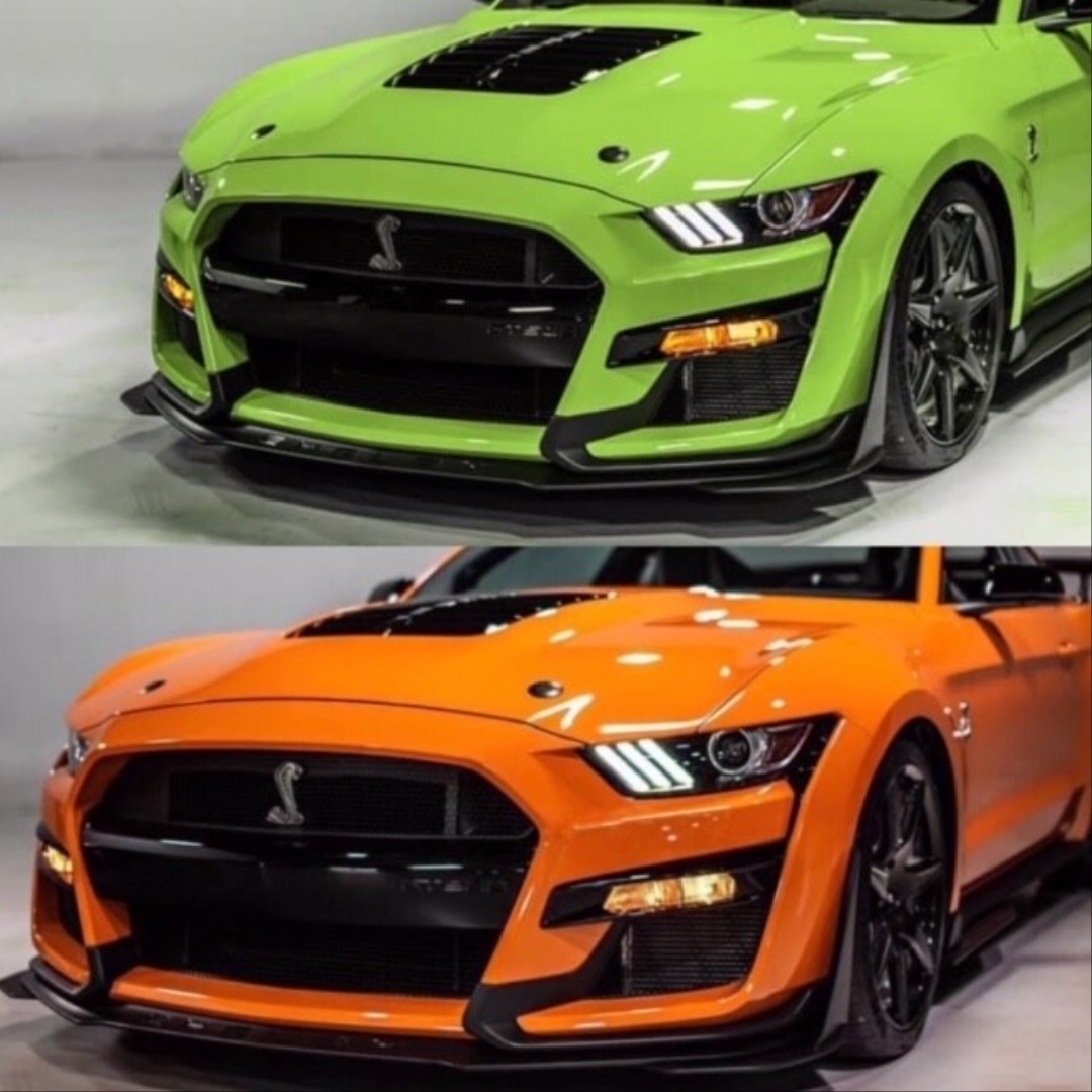 Mustang 2015-2017 İçin Uyumlu GT500 Ön Tampon Full Set 4