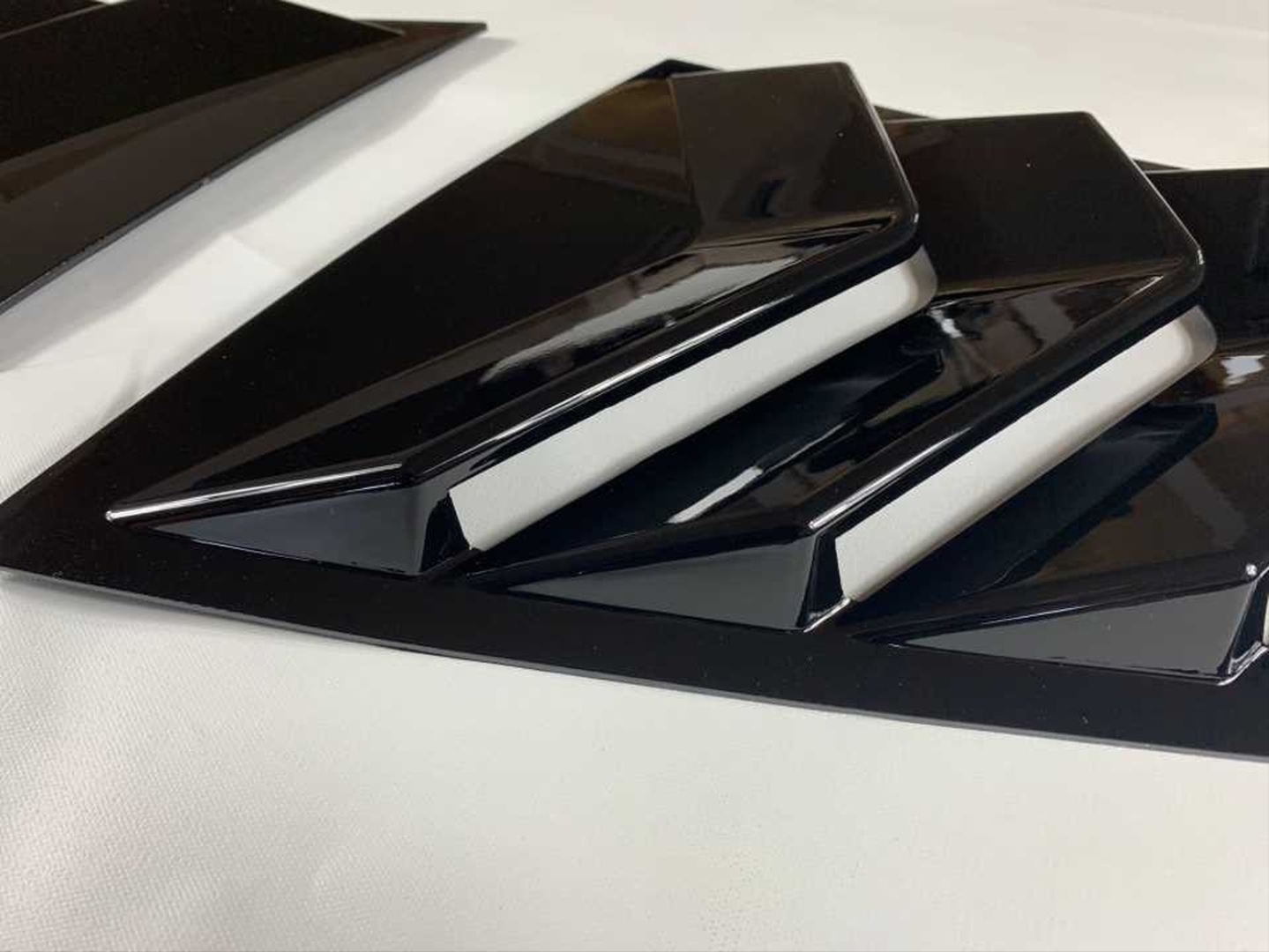 Mustang İçin Uyumlu 2015-2020 Kelebek Cam Kaplama - Piano Black 2