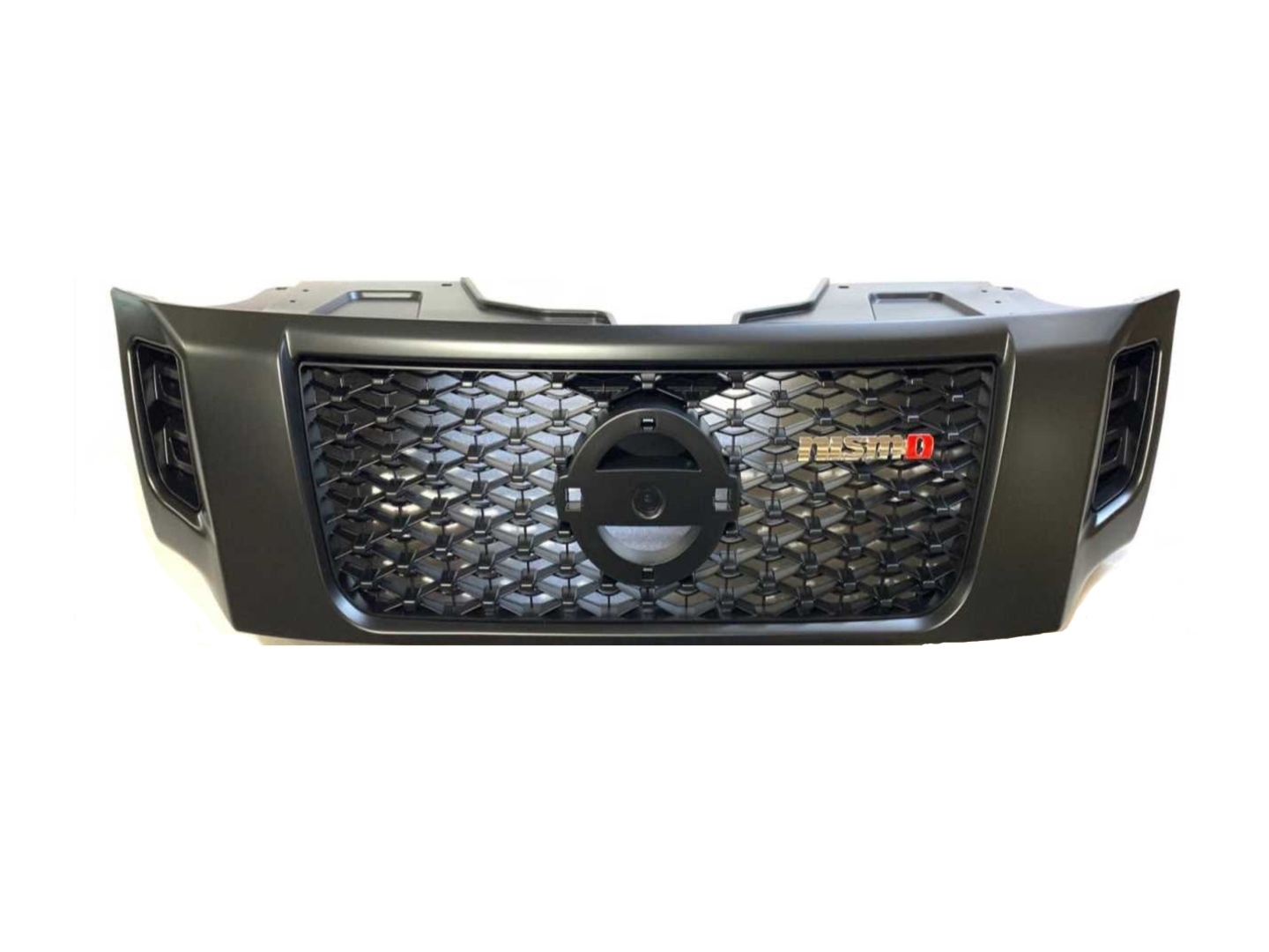 Nissan Navara 2015+ için Uyumlu NSM Görünüm Panjur Siyah 3