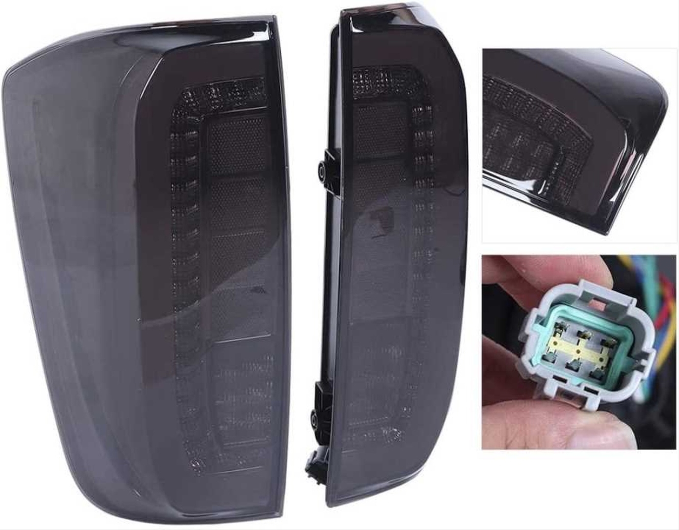 Nissan Navara NP300 (2015-2020) Uyumlu LED Stop - Smoke 2