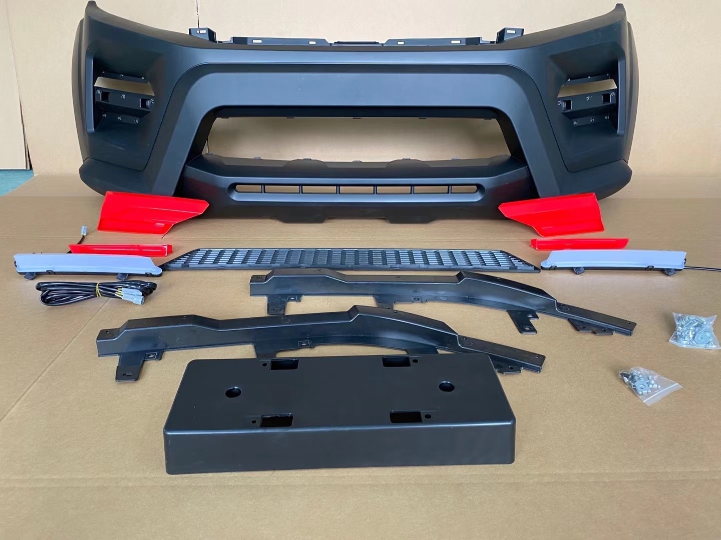 Nissan Navara NP300 2015+ Custom Ön Tampon & Panjur 5