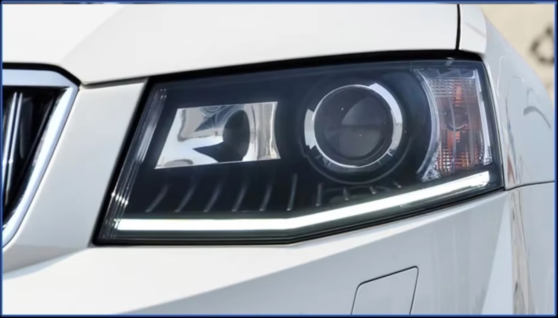 Skoda Octavia 2013-2017 İçin Style LED Far (Halonjen Farlı Modeller İçin) 4