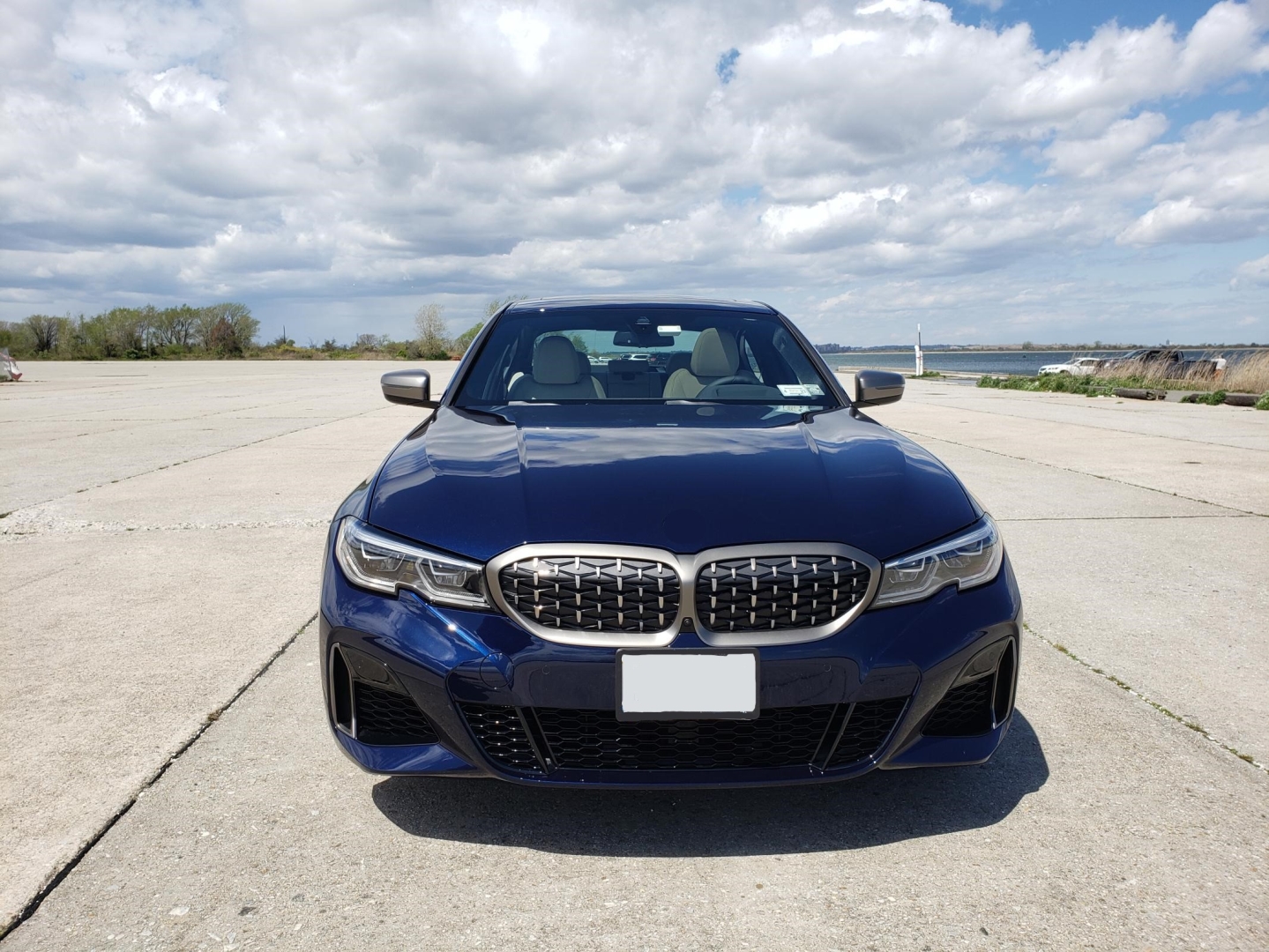 BMW 3 Serisi G20 (2019+) Uyumlu Diamond Panjur (Böbrek) - Krom Çerçeve 5