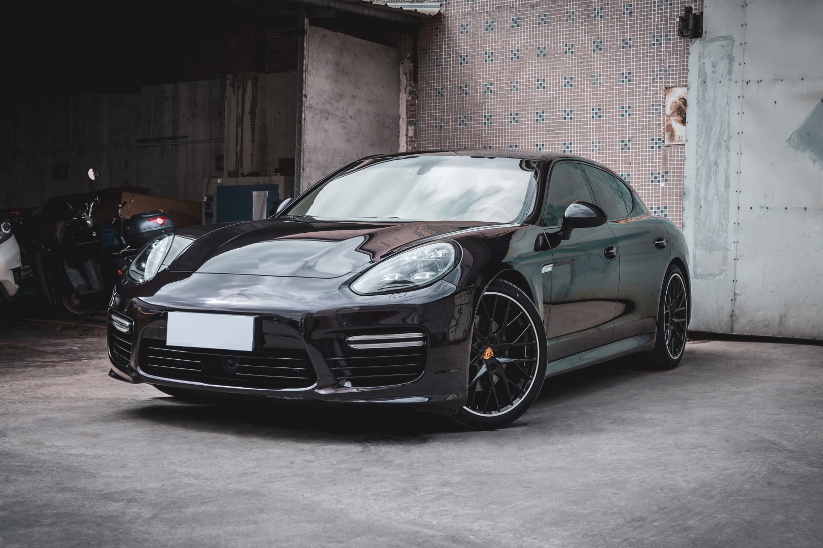Porsche Panamera 2011-2013 Ön Tampon & Far Facelift (Mercekli) 2