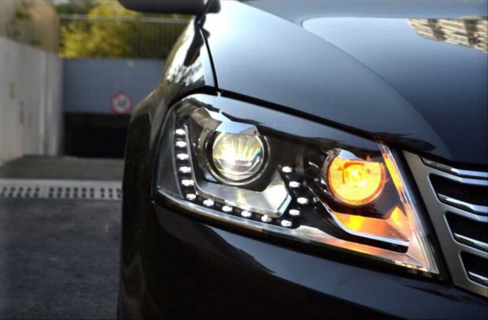 Passat B7 için Uyumlu Highline LED Far 2