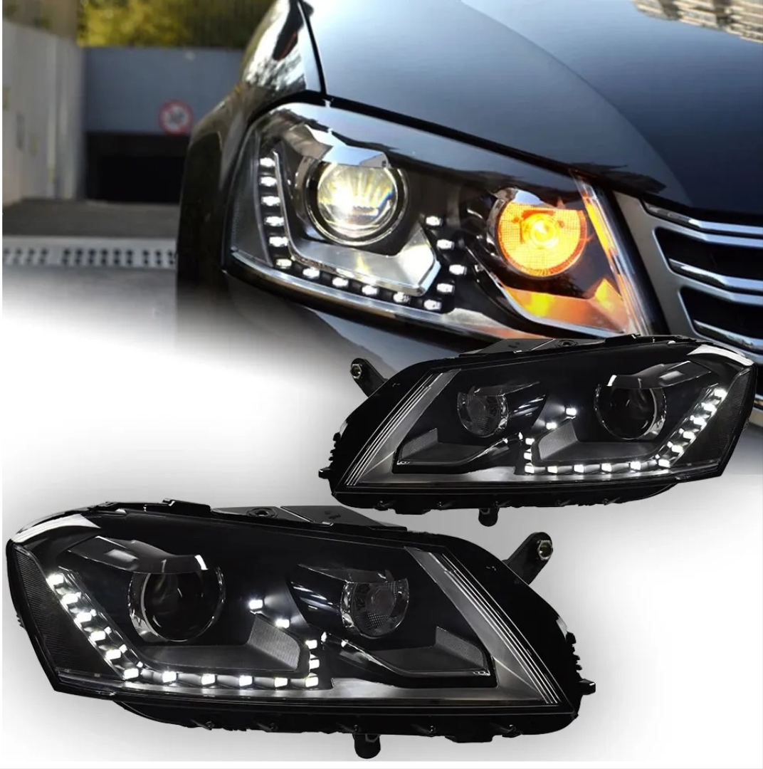 Passat B7 için Uyumlu Highline LED Far 3