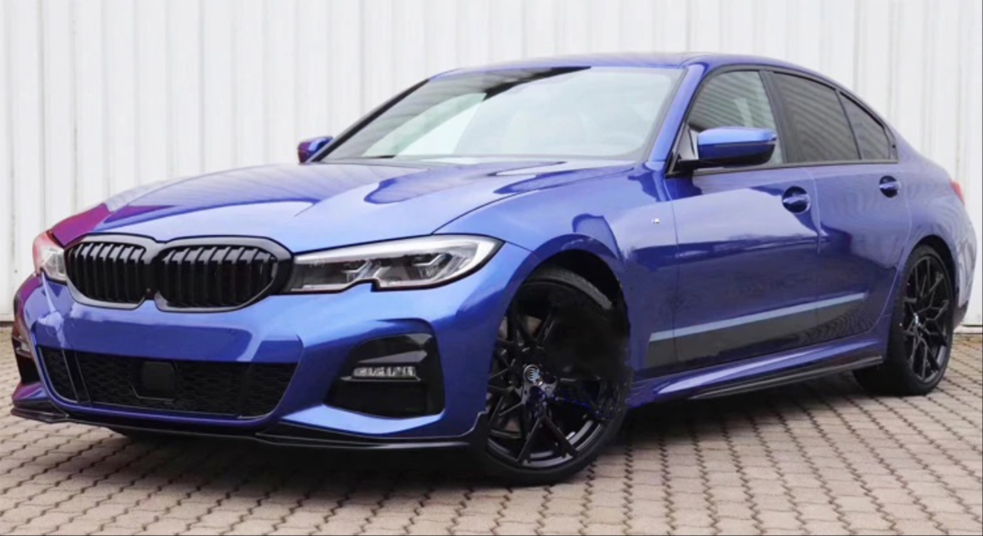 BMW 3 Serisi G20 2019+ İçin Uyumlu Body Kit - Piano Black (PP Plastik & Enjeksiyon) 2