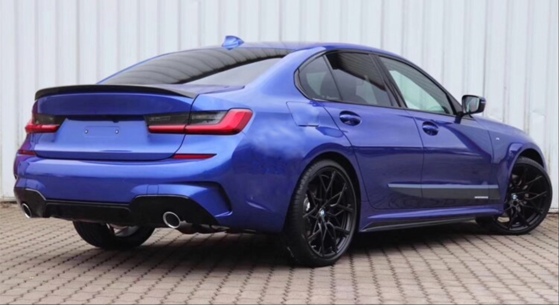 BMW 3 Serisi G20 2019+ İçin Uyumlu Body Kit - Piano Black (PP Plastik & Enjeksiyon) 3