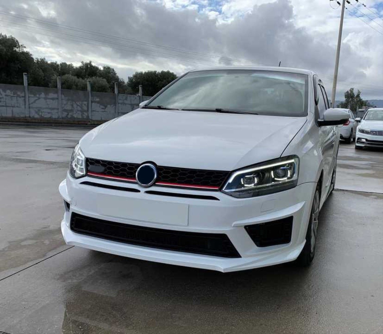 Volkswagen Polo 2010-2017 Ön Tampon + Panjur R400 4