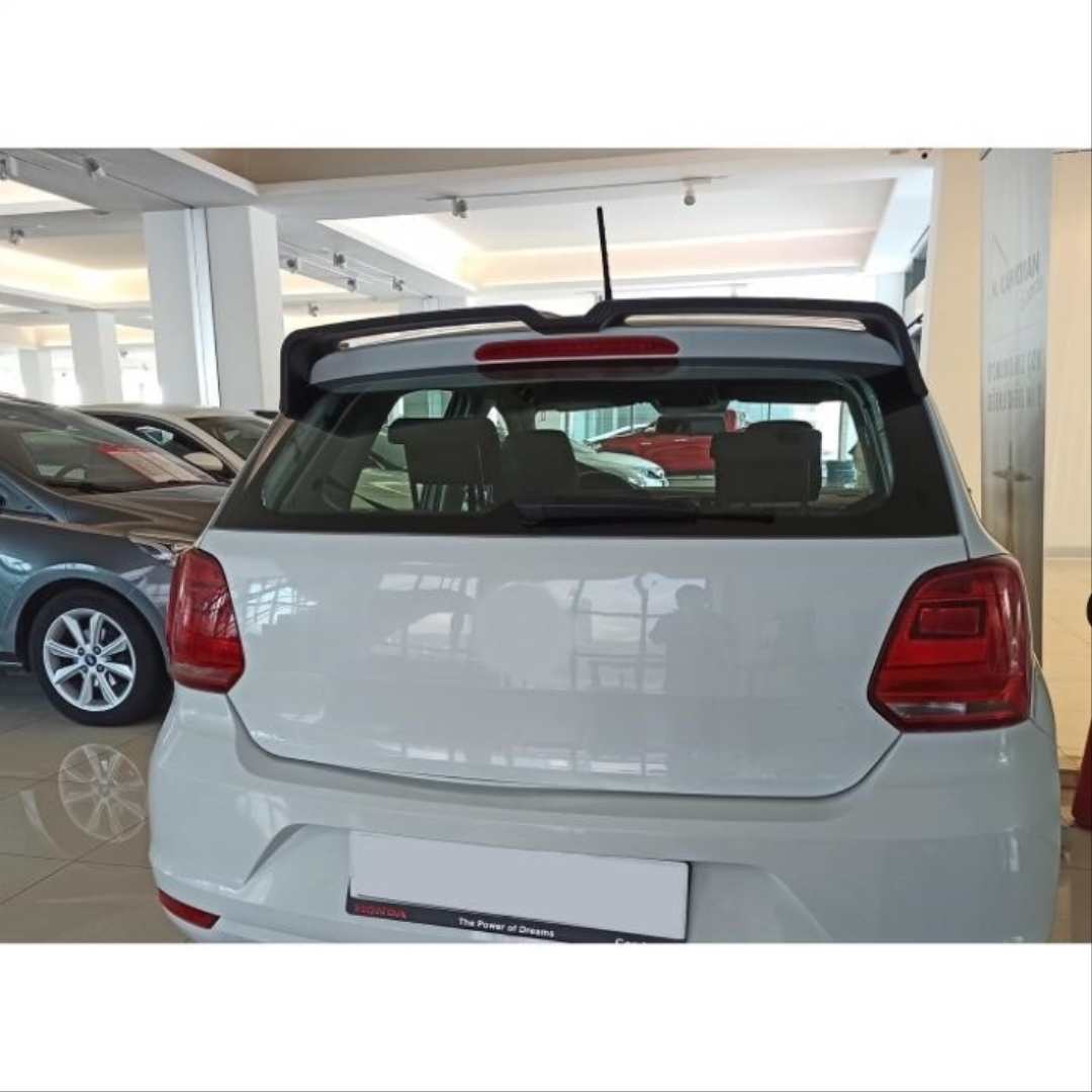Volkswagen Polo 2010-2017 için Uyumlu Oettinger Spoiler - Piano Black (Parlak Siyah) 5