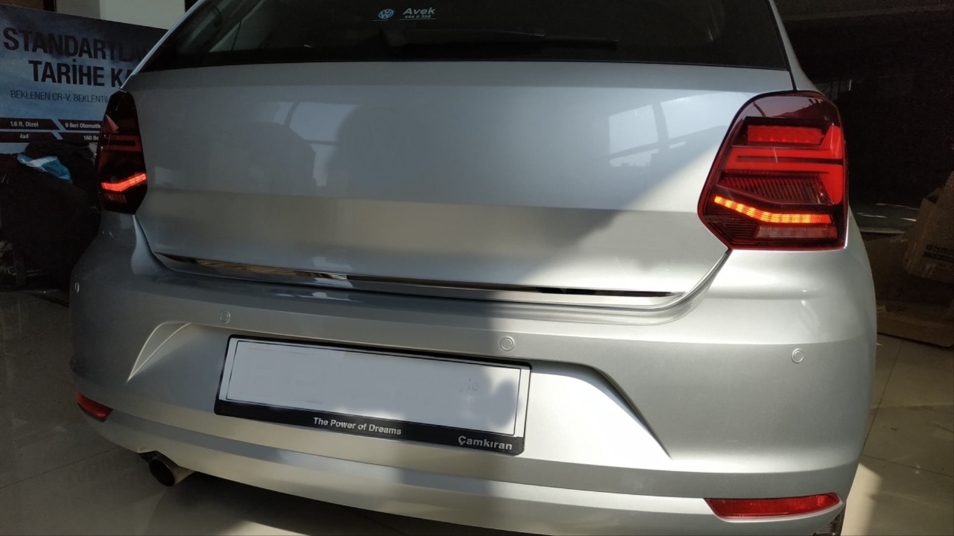 Volkswagen Polo 2010-2017 için Uyumlu Q2 LED Stop (Kırmızı) 4