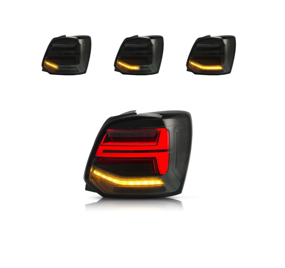 Volkswagen Polo 2010-2017 Uyumlu Q2 LED Stop (Smoke) 2