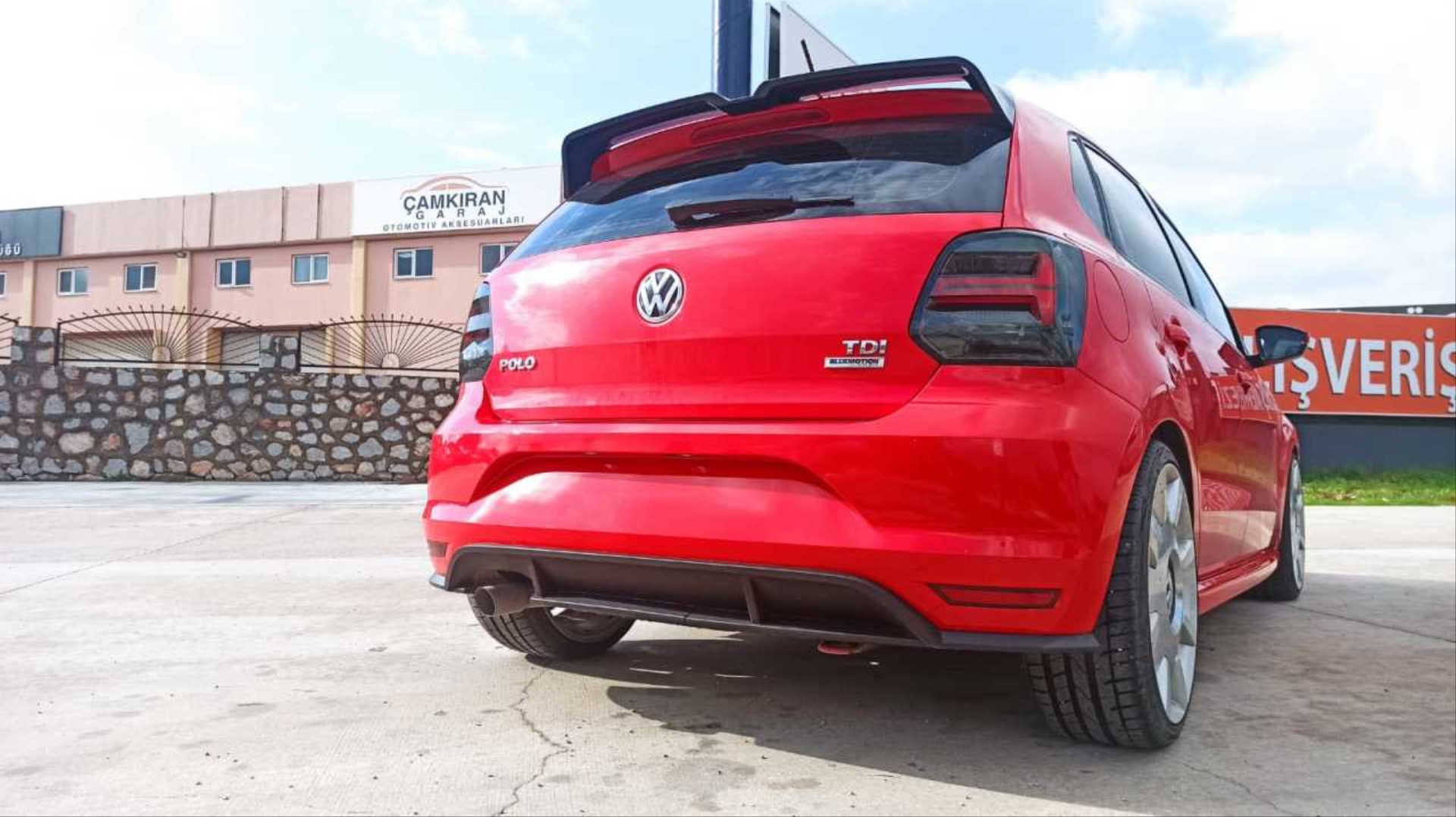 Volkswagen Polo 2010-2017 Uyumlu Q2 LED Stop (Smoke) 3