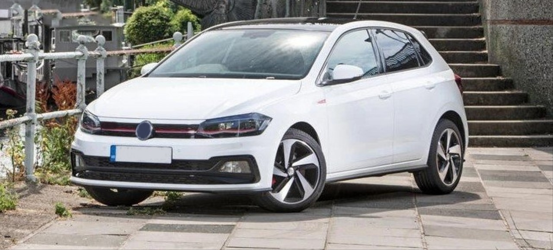Volkswagen Polo 2018+ Uyumlu MK6 GTI Ön Tampon ve Panjur Seti 2