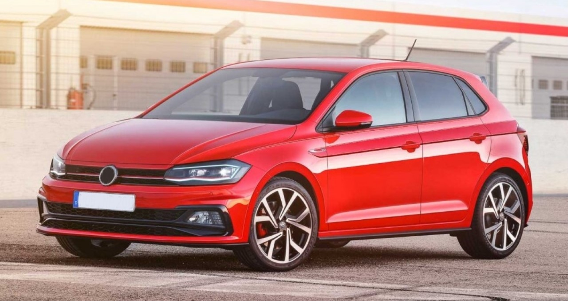 Volkswagen Polo 2018+ Uyumlu MK6 GTI Ön Tampon ve Panjur Seti 4