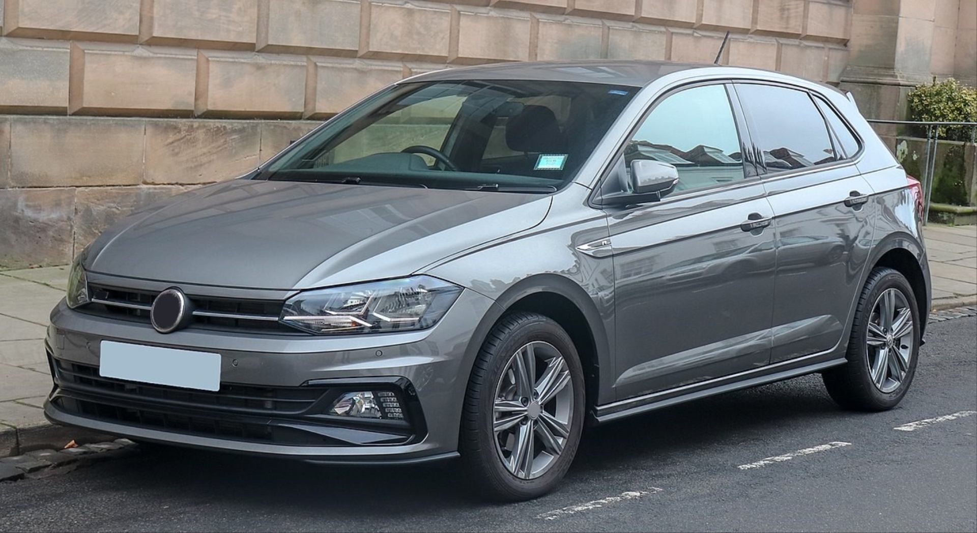 Volkswagen Polo 2018+ MK6 R-Line Ön Tampon ve Panjur Seti 2