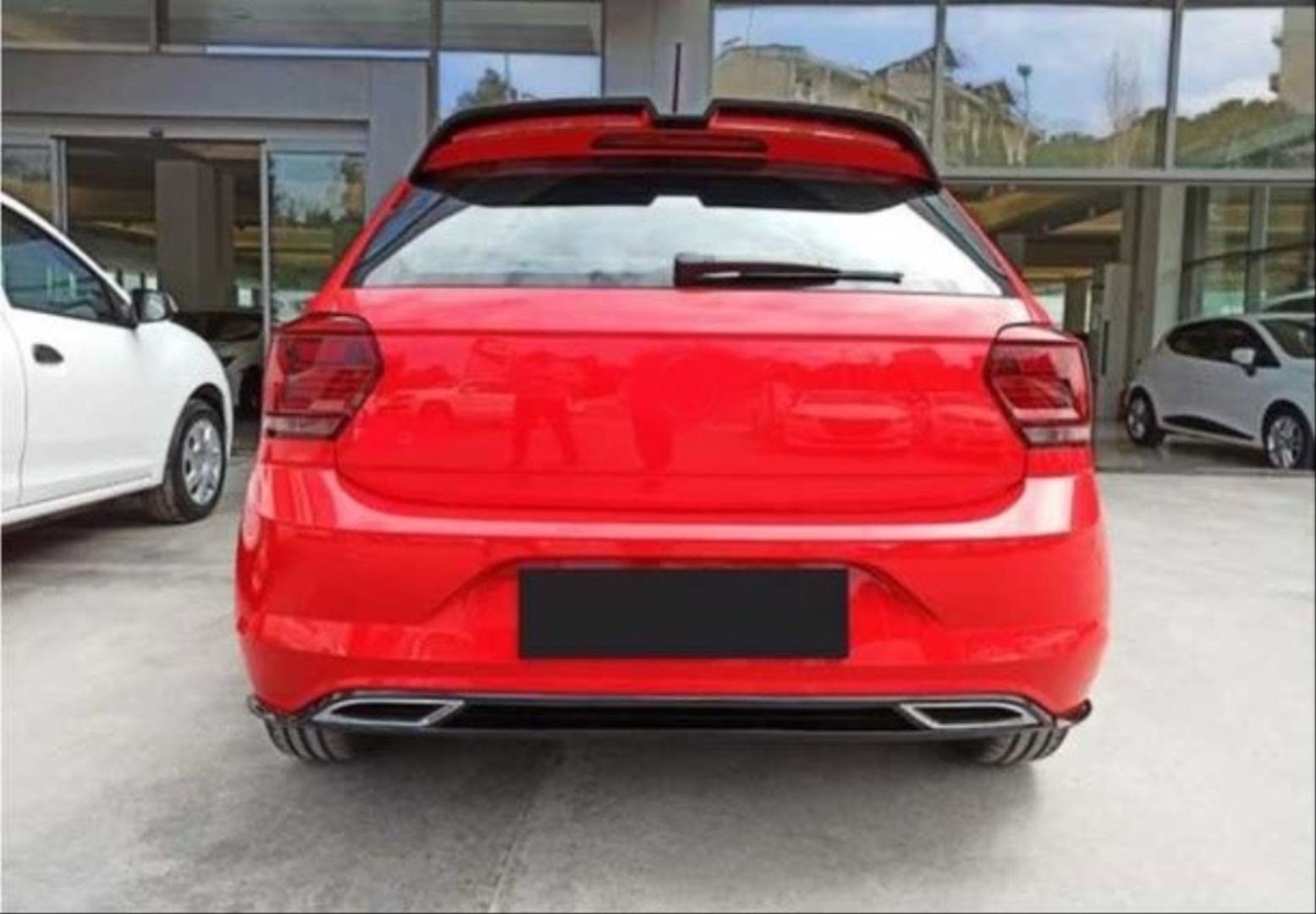 Volkswagen Polo 2018+ Uyumlu MK6 R-Line Difuzor 2