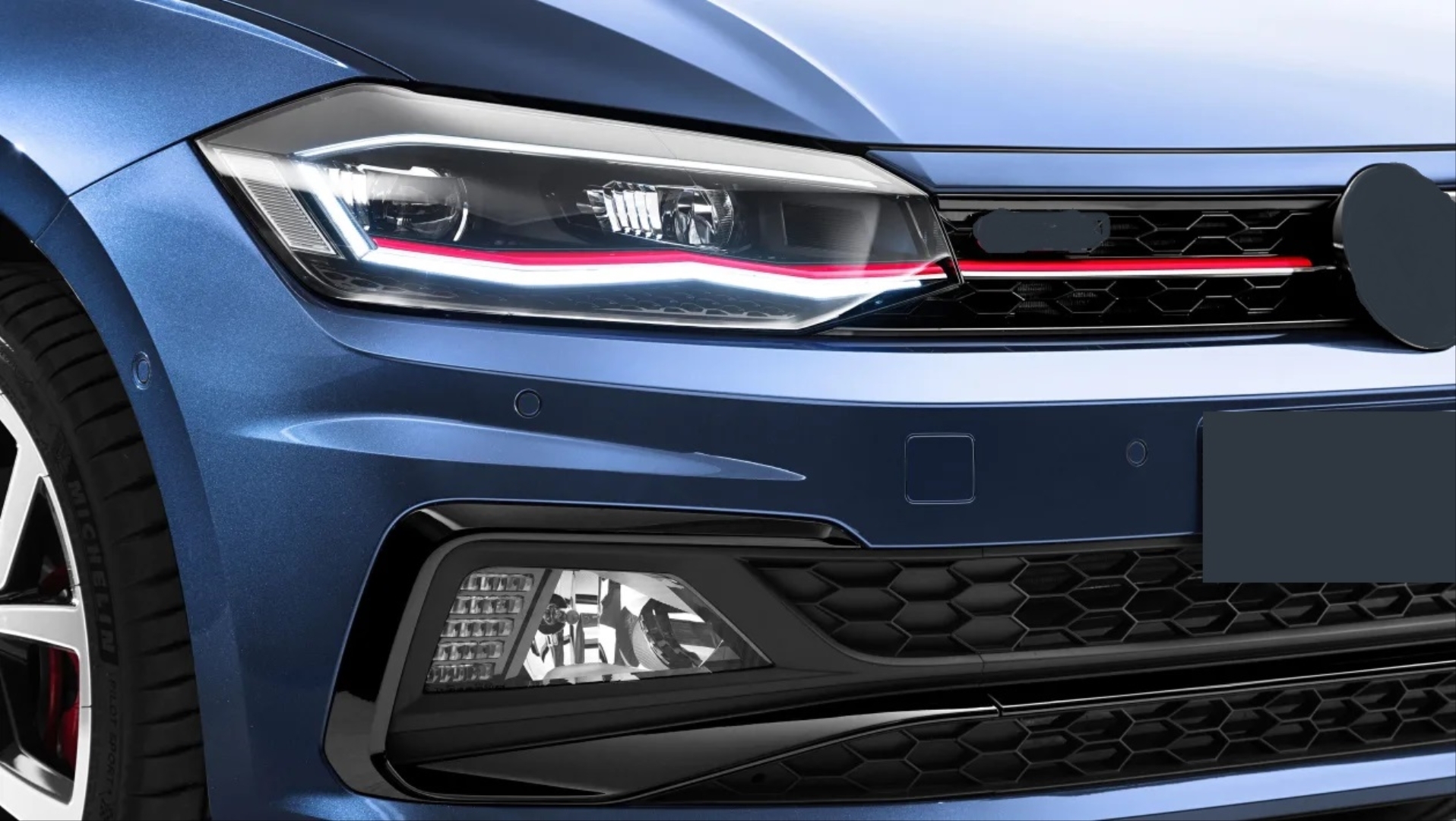 Volkswagen Polo 2018-2020 GTI Görünüm (Kırmızı) Full LED Far 2