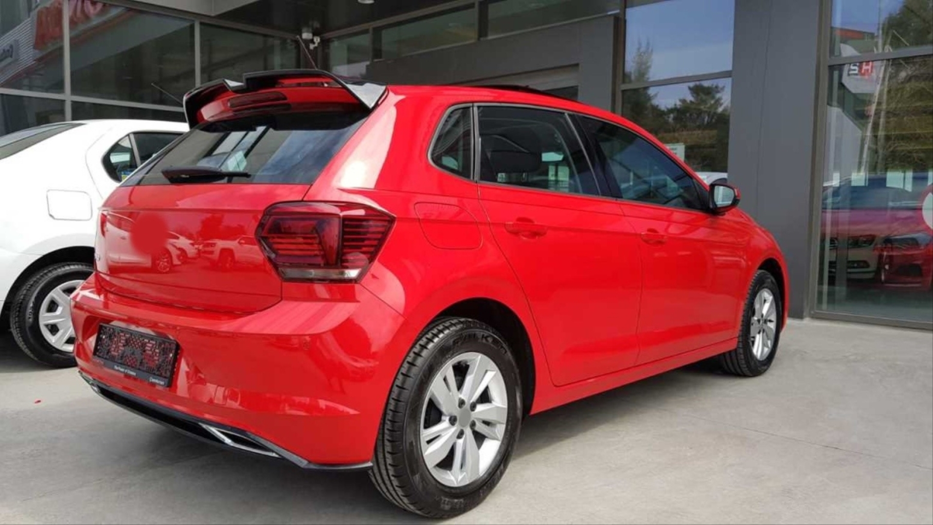 Volkswagen Polo 2019+ için Uyumlu Oettinger Spoiler - Piano Black (Parlak Siyah) 4