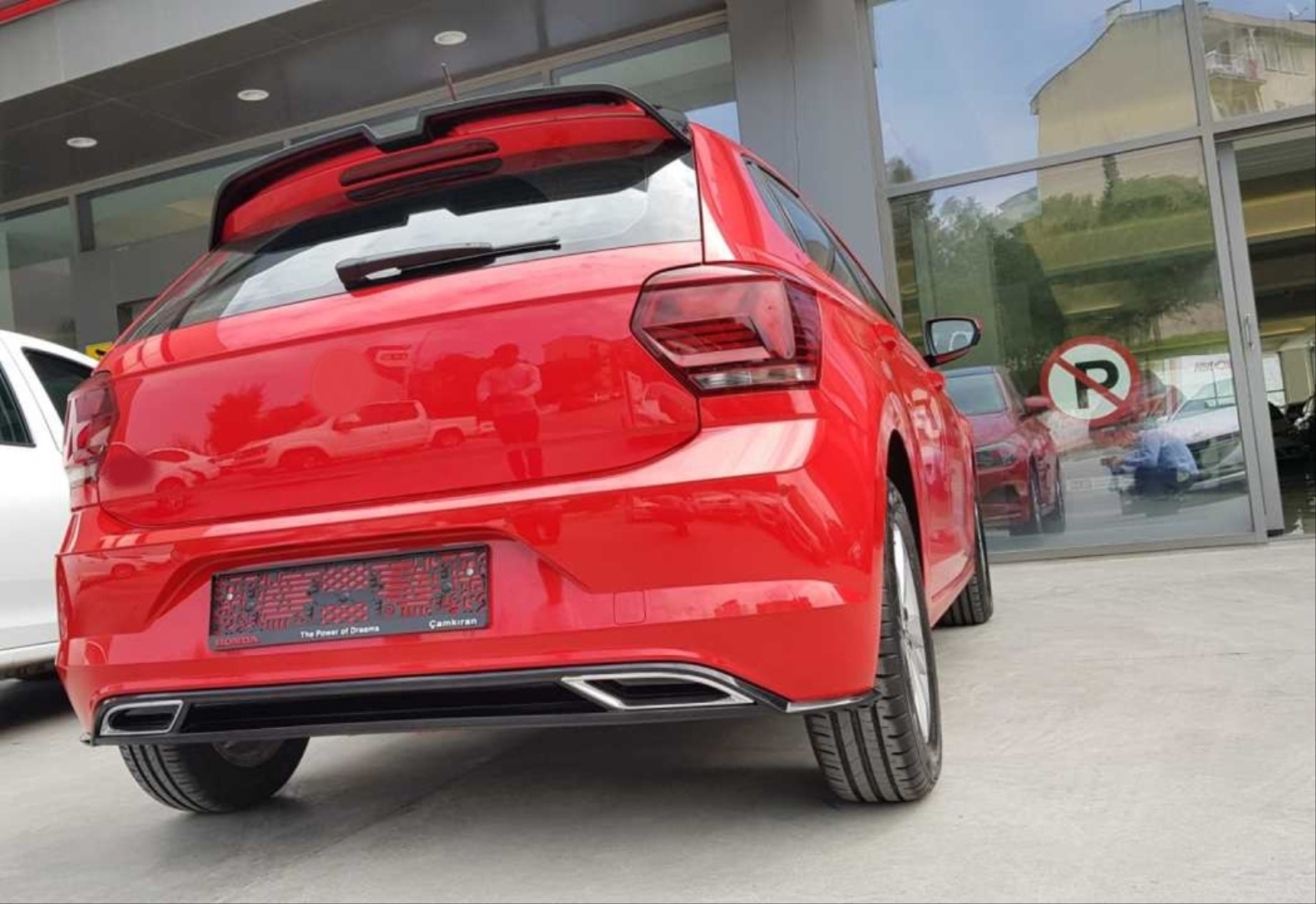 Volkswagen Polo 2019+ için Uyumlu Oettinger Spoiler - Piano Black (Parlak Siyah) 5