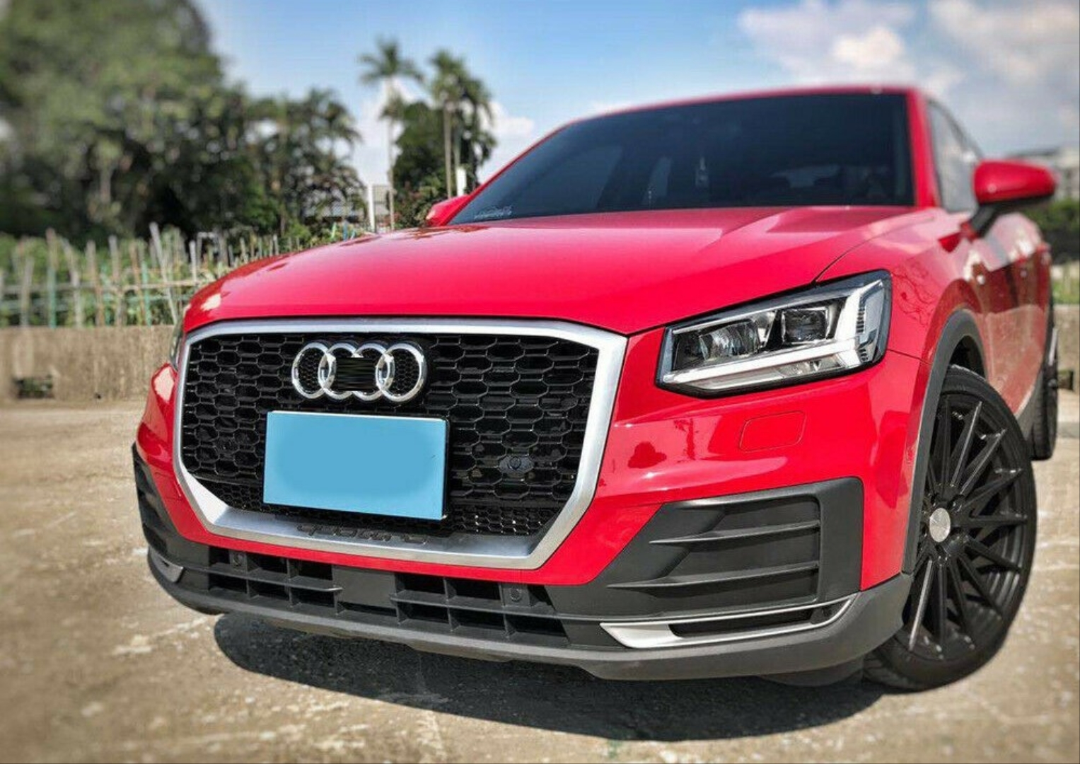 Audi Q2 2016-2020 Uyumlu Panjur RSQ2 Gri 4