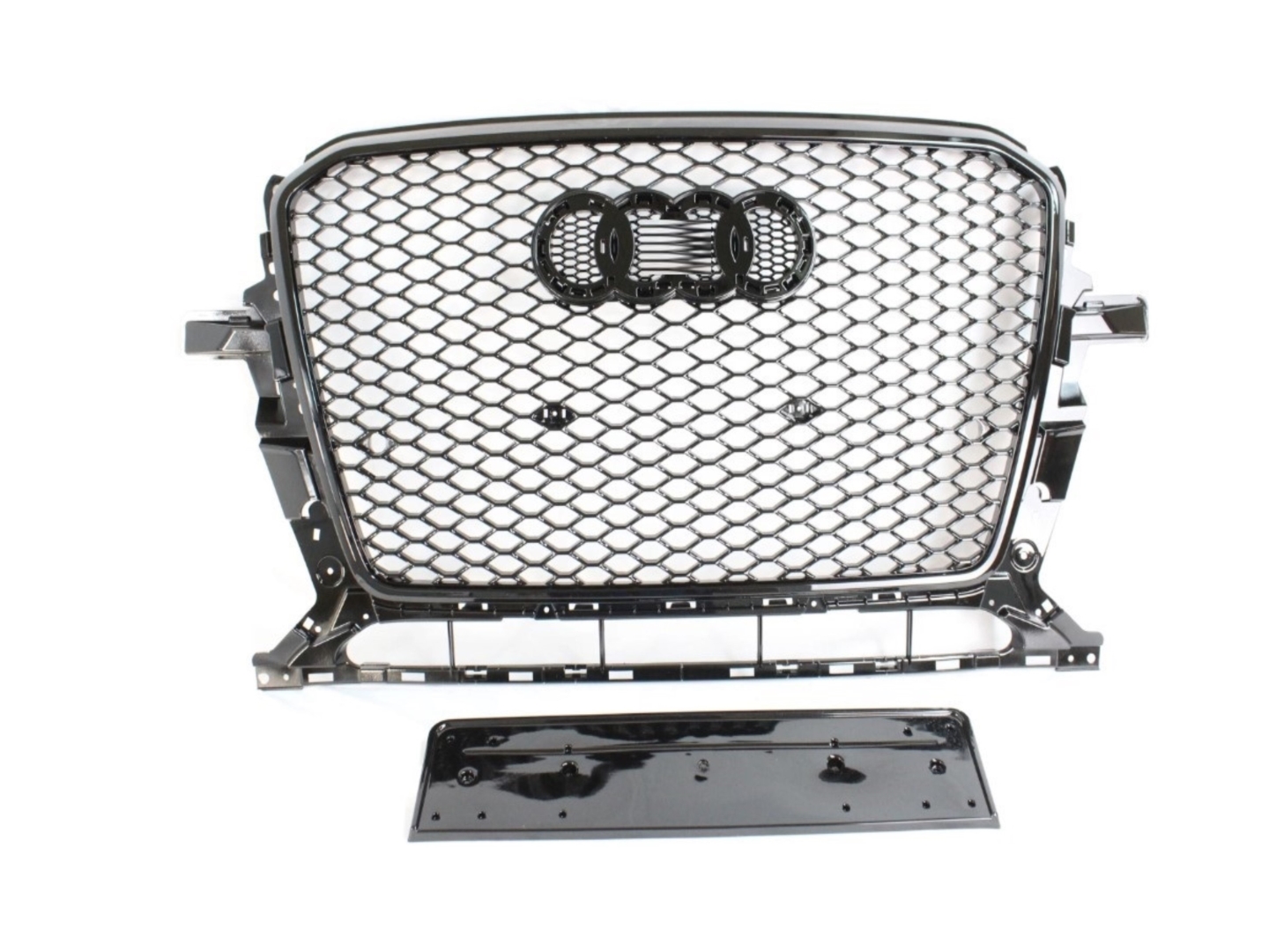 Audi Q5 2013-2015 için Uyumlu RSQ5 Panjur Gri 3
