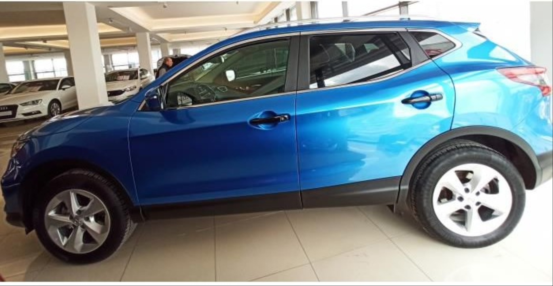 Nissan Qashqai 2014-2020 İçin Uyumlu Kapı Kolu Kaplama - Piano Black 4