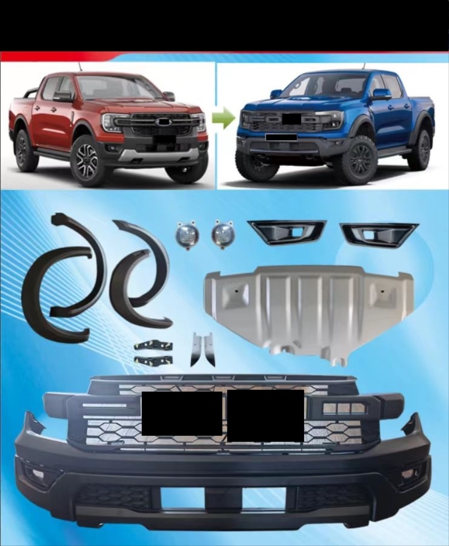 2022 Ford Ranger Raptor Facelift Body Kit 2