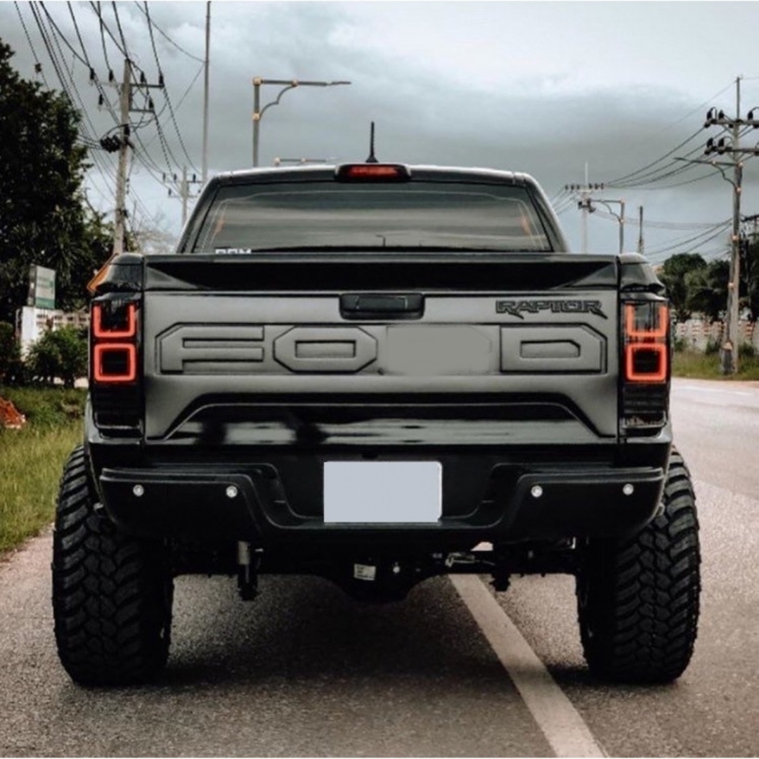 Ford Ranger T6/T7/T8 2012-2021 2 Parça Bagaj Kapak Kaplama 3