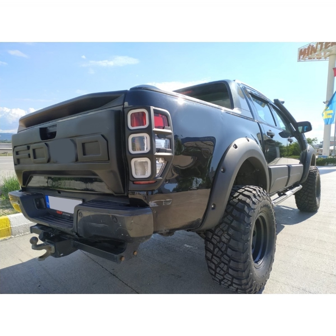 Ford Ranger T6/T7/T8 2012-2021 2 Parça Bagaj Kapak Kaplama 4